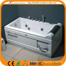 Acrylic Corner Massage Tub with Pillow (CL-339)